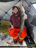 33.5" Lake Trout caught on Trout Lake