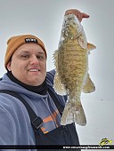 17.25" Smallmouth Bass caught on Lake Nipissing