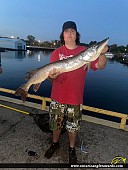 41" Northern Pike caught on Lake Nipissing