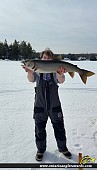 35" Lake Trout caught on Lake Joesph 