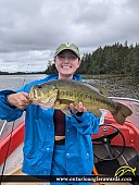 20" Largemouth Bass caught on Clayton Lake