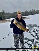 25" Brown Trout caught on Loon Lake