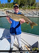 28.75" Lake Trout caught on North Channel (Lake Huron)
