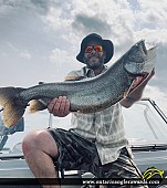 32.5" Lake Trout caught on Muskrat Lake