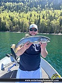 26.2" Lake Trout caught on Lake Superior 
