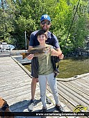 17.5" Smallmouth Bass caught on Lake of the Woods
