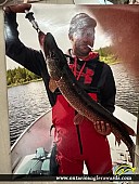 43" Northern Pike caught on Denmark