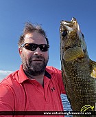 28" Walleye caught on Denmark