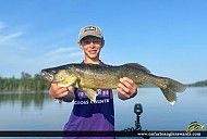26" Walleye caught on Lake of the Woods