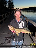 26" Walleye caught on Vernon Narrows 
