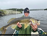 26.75" Walleye caught on McConnell Lake