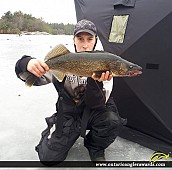 29.25" Walleye caught on Georgian Bay