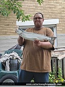 22.75" Rainbow Trout caught on Lake Erie