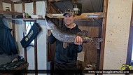 40" Northern Pike caught on Lake Nipissing 