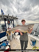40" Lake Trout caught on Lake Ontario