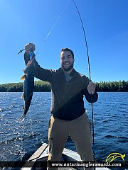 22.5" Brook/Speckled Trout caught on Lake Opeongo