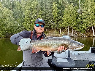 26" Brook/Speckled Trout caught on Lake Nipigon 
