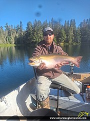 22" Brook/Speckled Trout caught on Carol Lake