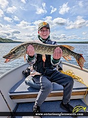 40.25" Northern Pike caught on North Channel (Lake Huron)