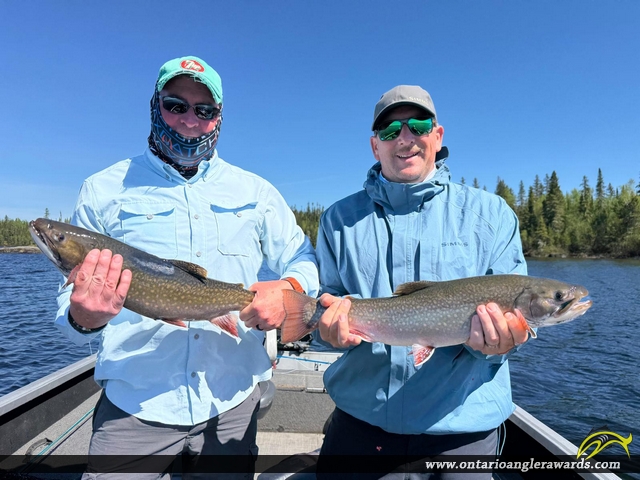 23" Brook/Speckled Trout caught on Lake Nipigon