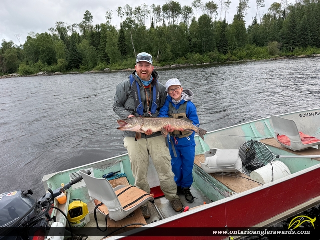 41" Northern Pike caught on Snakeweed Lake