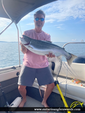 30" Rainbow Trout caught on Georgian Bay / McGregor Bay