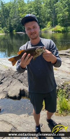17" Smallmouth Bass caught on Crowe River