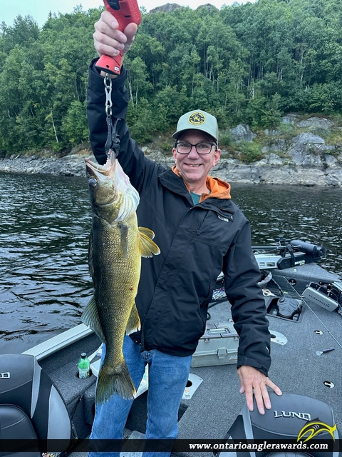 27" Walleye caught on Magpie Reservoir