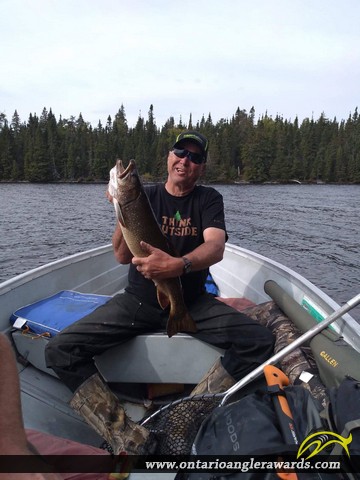 28" Splake caught on  Elkhorn Lake
