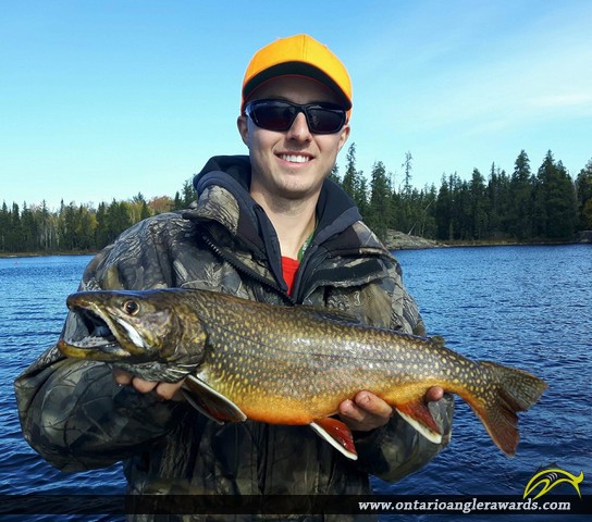 22" Splake caught on Hope Lake