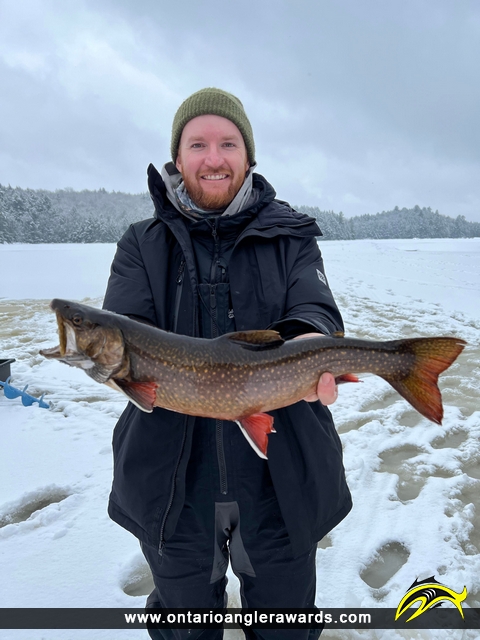 20" Splake caught on Big East Lake