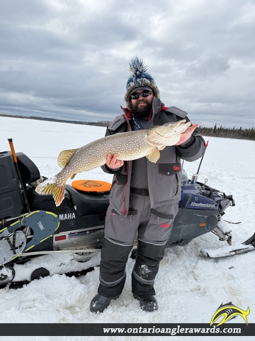 40" Northern Pike caught on Eleanor Lake