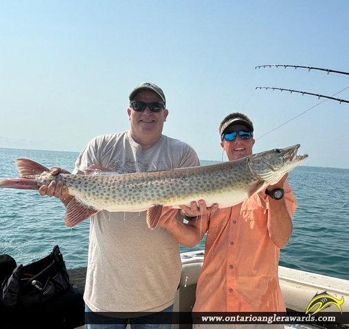 51" Muskie caught on Lake St. Clair