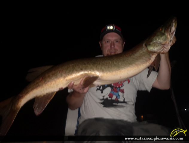48" Muskie caught on St. Lawrence River