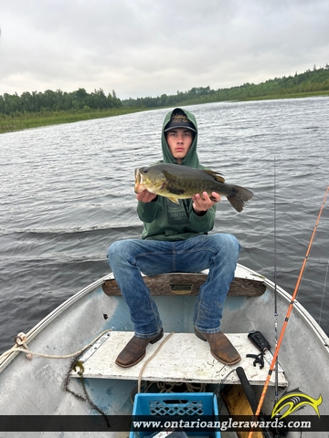 21" Largemouth Bass caught on York River