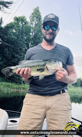 19.75" Largemouth Bass caught on Cranberry Lake 