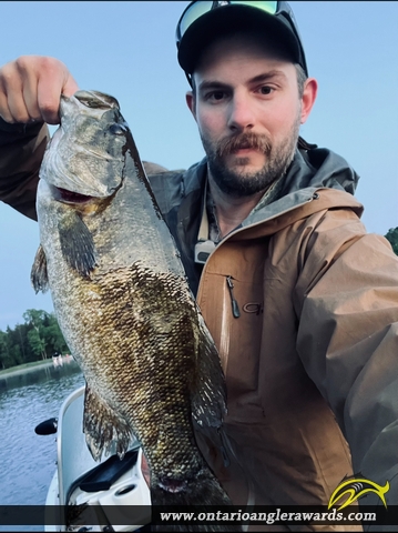 17.5" Smallmouth Bass caught on Cranberry Lake