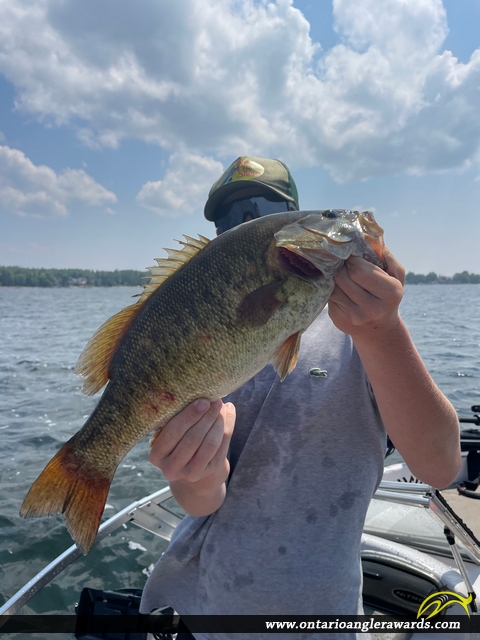 18" Smallmouth Bass caught on Georgian Bay 