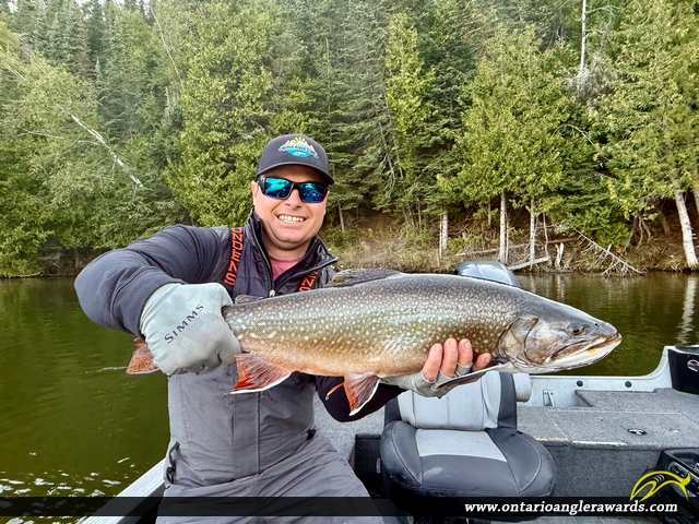 26" Brook/Speckled Trout caught on Lake Nipigon 