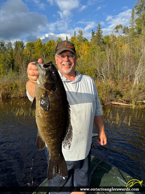 20" Smallmouth Bass caught on Long Lake