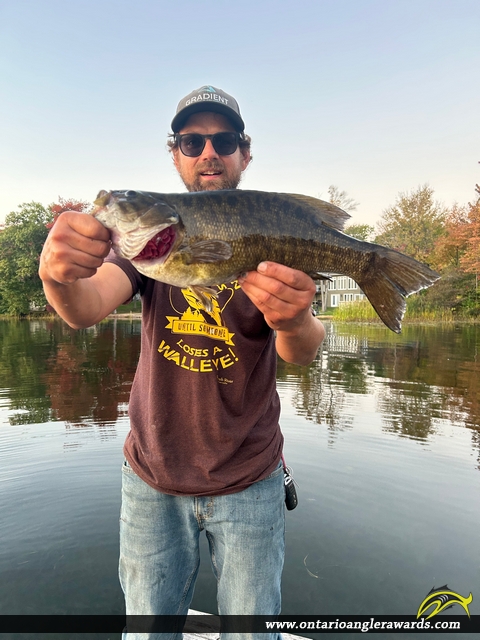 20" Smallmouth Bass caught on Little Lake