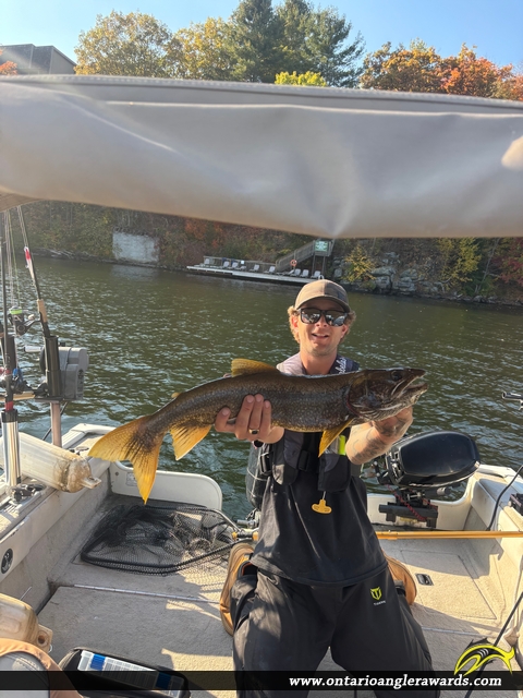 27" Lake Trout caught on Peninsula Lake