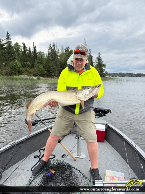51" Muskie caught on Lake of the Woods