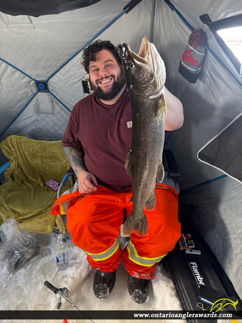 33.5" Lake Trout caught on Trout Lake
