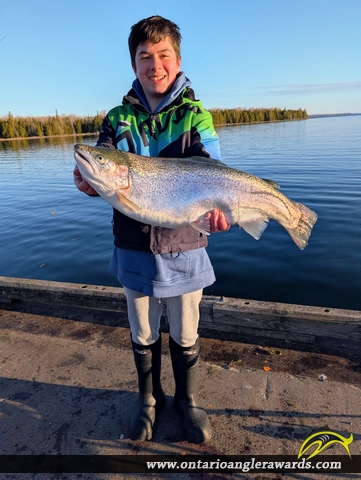 27.75" Rainbow Trout caught on North Channel (Lake Huron)