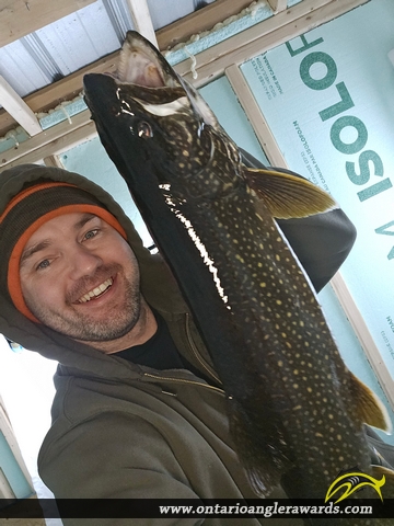 27" Lake Trout caught on Elliot Lake