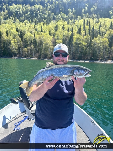 26.2" Lake Trout caught on Lake Superior 