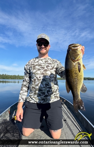 21" Largemouth Bass caught on Unknown