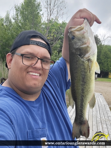 19.125" Largemouth Bass caught on Grand River