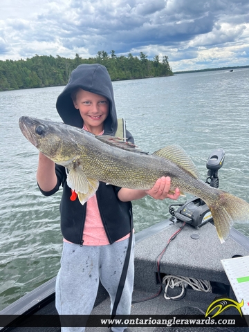 30.5" Walleye caught on Eagle Lake